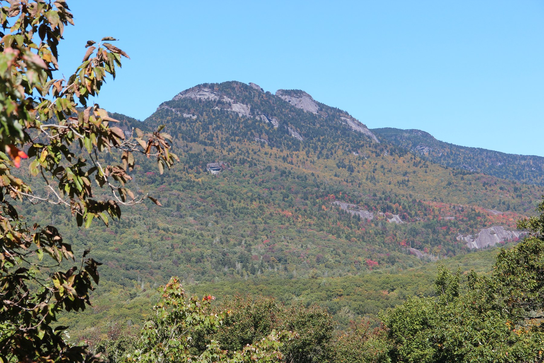 Layered Blue Ridge ridges near Grandfather Mountain in the NC High Country